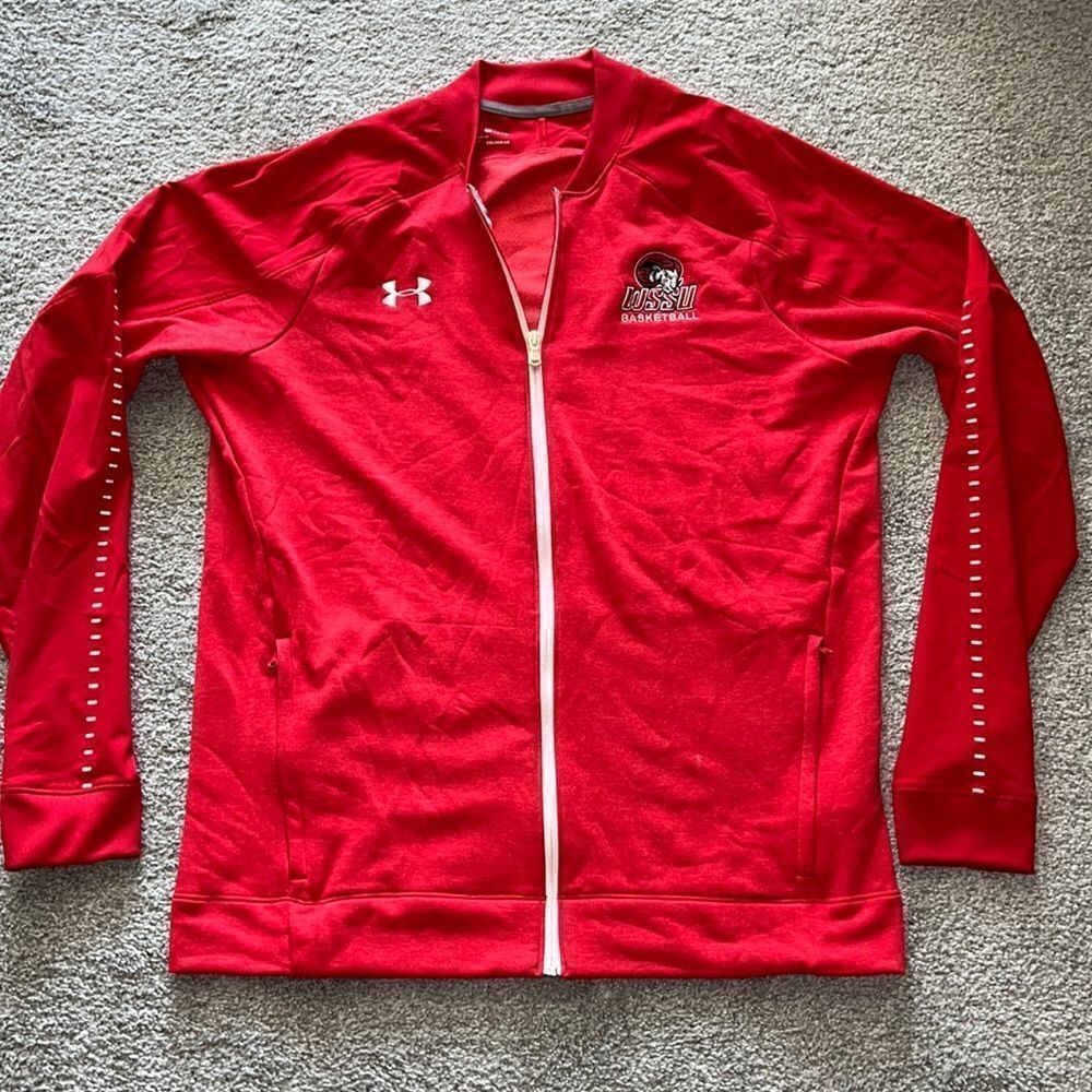 Winston-Salem State University Rams basketball team NCAA Fleece Coldgear Jacket